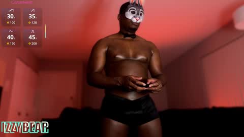 IzzyBear online show from 10.31.25