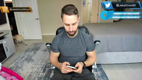 Snapshot of jakeorion chatting on 01.25.25 Jake Orion online show from 01.25.25