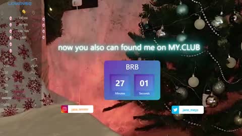 your kitty JANE roawww online show from 12.25.24