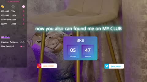 your kitty JANE roawww online show from 01.22.25