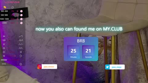 your kitty JANE roawww online show from 01.27.25