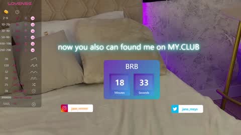 your kitty JANE roawww online show from 01.28.25