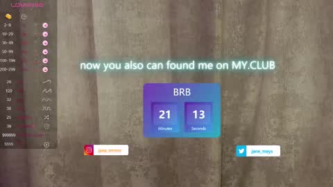 your kitty JANE roawww online show from 03.06.25