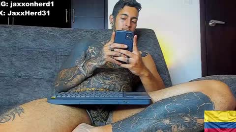 Snapshot of jaxxxonherd chatting on 01.19.25 Michael online show from 01.19.25