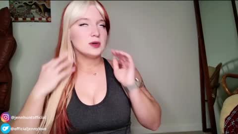 Snapshot of jenniferwhoreance chatting on 02.08.25 Jenn Hunt FYI spit on tits price change not denoted in menu images see tipmenu online show from 02.08.25