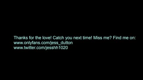 Snapshot of jess_dutton chatting on 02.06.25 Jessica online show from 02.06.25