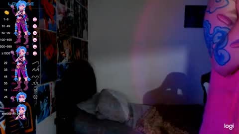 Snapshot of jinx_25 chatting on 12.22.24 Jinx online show from 12.22.24