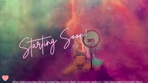 jinxy loves online show from 04.15.26