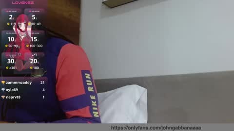 Snapshot of johngabbanaaaa chatting on 02.24.25 John Gabbana online show from 02.24.25