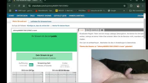 Snapshot of johnny460091760125965 chatting on 12.25.24 johnny460091760125965 online show from 12.25.24