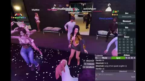 Snapshot of jstel chatting on 02.23.25 EleniGr online show from 02.23.25