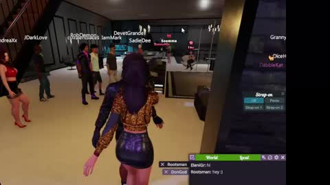 Snapshot of jstel chatting on 02.23.25 EleniGr online show from 02.23.25