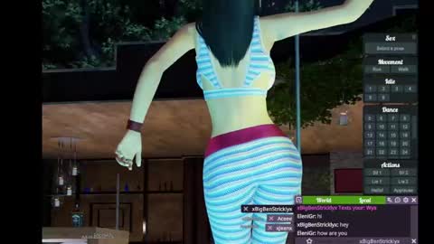 Snapshot of jstel chatting on 03.08.25 EleniGr online show from 03.08.25