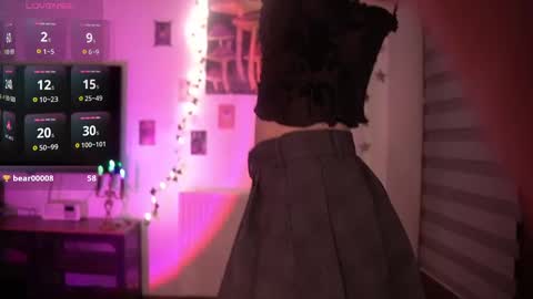 Snapshot of just_busking chatting on 12.18.24 Julia online show from 12.18.24