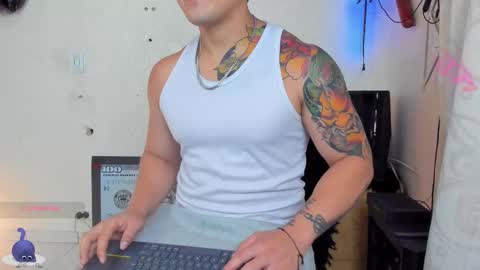 Snapshot of kaledd_musclee chatting on 03.06.25 Kaledd musclees room Master online show from 03.06.25