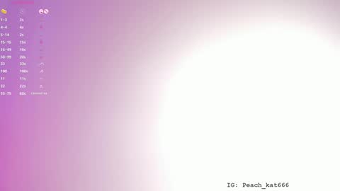 Katy  IGPeach kat666 online show from 01.27.25