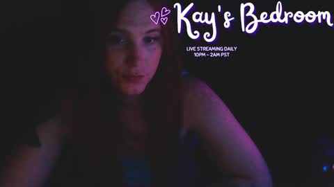 Snapshot of kaysbedroom chatting on 09.28.25 Kay online show from 09.28.25