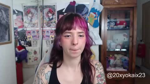 Snapshot of kitsunearineko chatting on 12.04.24 Ari Keimiwrights online show from 12.04.24