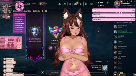 Kittychan online show from 02.15.26