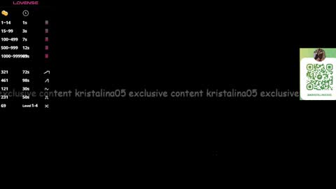 Snapshot of kristalina5 chatting on 02.26.25 camila online show from 02.26.25