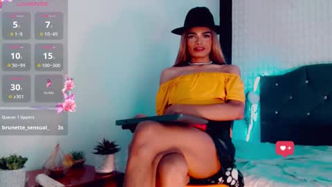 Snapshot of lara_brunette chatting on 01.29.25 Lara Brunette online show from 01.29.25