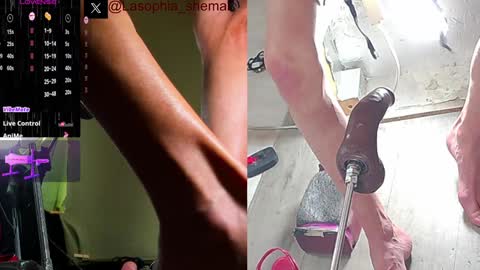Snapshot of lasophia chatting on 01.12.25 Sophia online show from 01.12.25
