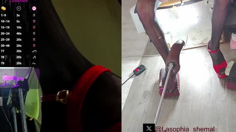 Snapshot of lasophia chatting on 01.27.25 Sophia online show from 01.27.25