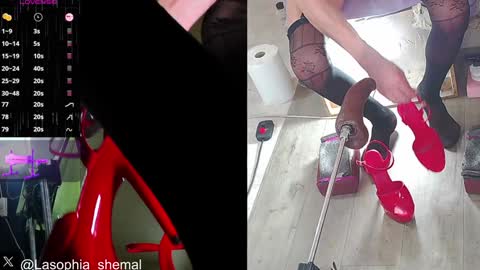 Snapshot of lasophia chatting on 02.01.25 Sophia online show from 02.01.25