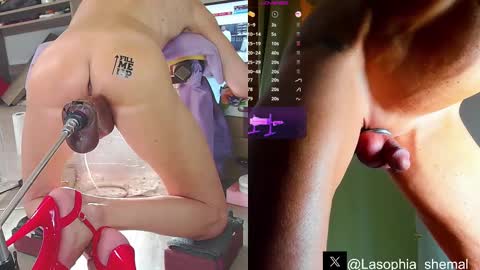 Snapshot of lasophia chatting on 03.04.25 Sophia online show from 03.04.25