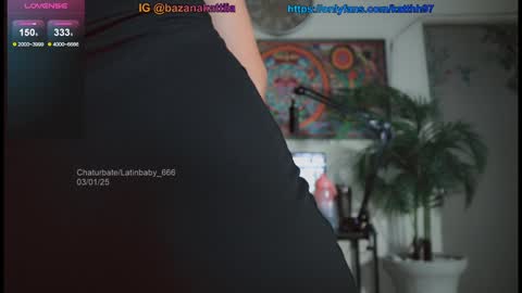 Snapshot of latinbaby_666 chatting on 01.03.25 Kattiia INSTAGRAM bazanakattiia If you like my show give me a like please I LOVE YOU online show from 01.03.25
