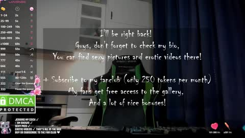 Julia Green online show from 01.06.25