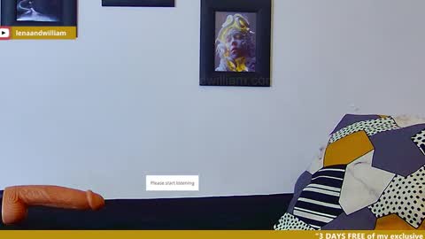 Snapshot of lenaandwilliam chatting on 02.01.25 Lenaandwilliam online show from 02.01.25