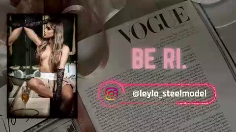 INSTA leylasteel model         online show from 07.14.26