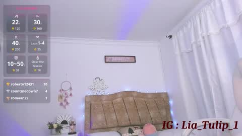 Snapshot of lia_tulip chatting on 09.16.25 lia sandoval online show from 09.16.25