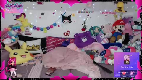 Snapshot of likemyashe chatting on 12.10.24 LikeMyAshe online show from 12.10.24