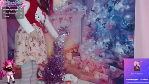 Snapshot of likemyashe chatting on 12.22.24 LikeMyAshe online show from 12.22.24