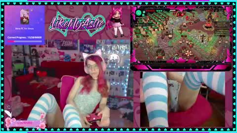 Snapshot of likemyashe chatting on 01.14.25 LikeMyAshe online show from 01.14.25