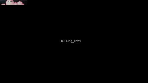 Snapshot of ling_meow chatting on 05.31.26 Ling online show from 05.31.26