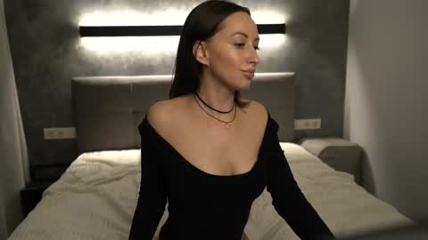 Katrine in black Lisa in  online show from 12.22.24