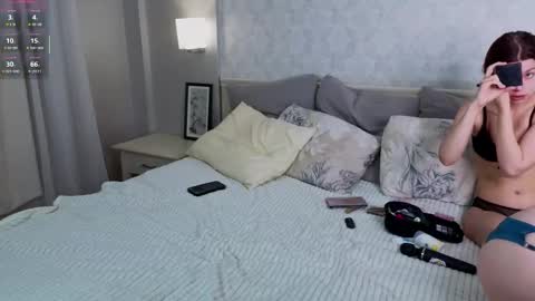 Snapshot of lisanelsona chatting on 02.19.26 Hello our names are Kate and Alice this is our first day here. online show from 02.19.26