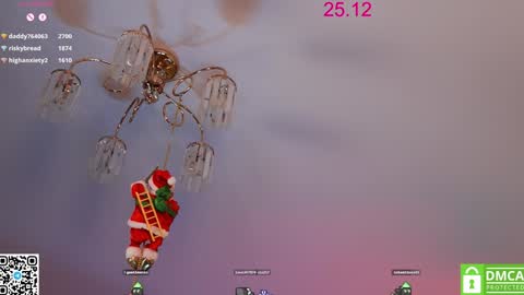 Snapshot of lissa_meooow chatting on 12.25.24 your Liza again. Next stream Dec. 1 at 2 or 3 GMT online show from 12.25.24