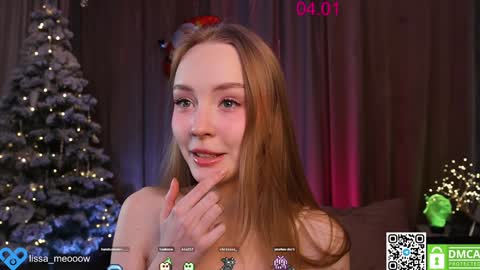 Snapshot of lissa_meooow chatting on 01.04.25 your Liza again. Next stream Dec. 1 at 2 or 3 GMT online show from 01.04.25