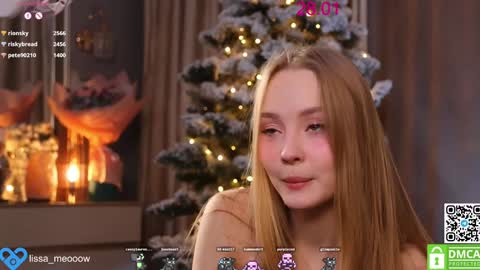 Snapshot of lissa_meooow chatting on 01.28.25 your Liza again. Next stream Dec. 1 at 2 or 3 GMT online show from 01.28.25