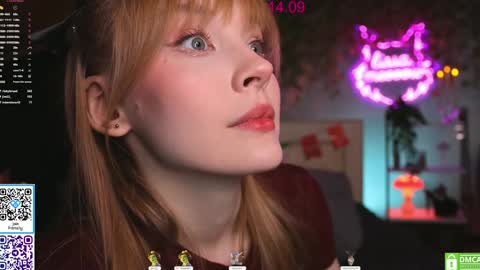 Snapshot of lissa_meooow chatting on 09.14.25 your Liza again. Next stream Dec. 1 at 2 or 3 GMT online show from 09.14.25