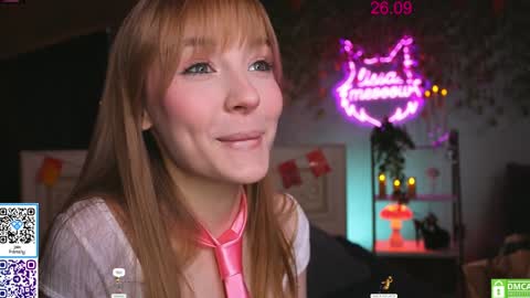 Snapshot of lissa_meooow chatting on 09.26.25 your Liza again. Next stream Dec. 1 at 2 or 3 GMT online show from 09.26.25