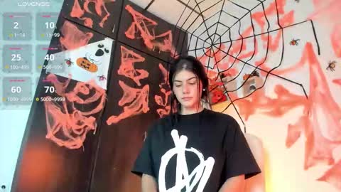 Snapshot of lisvandre chatting on 10.14.25 Lis online show from 10.14.25