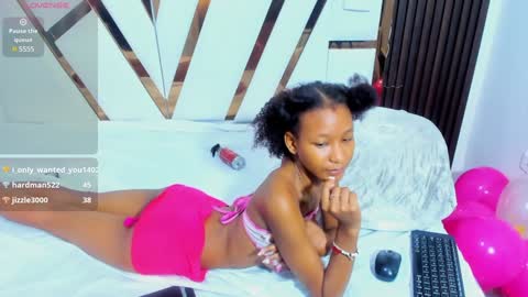 Snapshot of litte_ebony chatting on 12.20.24 Ashley online show from 12.20.24