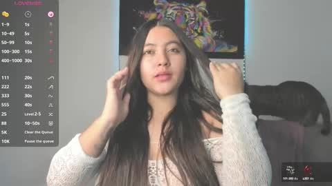 Snapshot of little_caro13 chatting on 03.04.25 Independent model carolina online show from 03.04.25