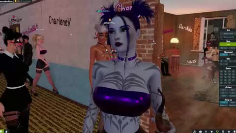 Succubus Blue online show from 10.22.25