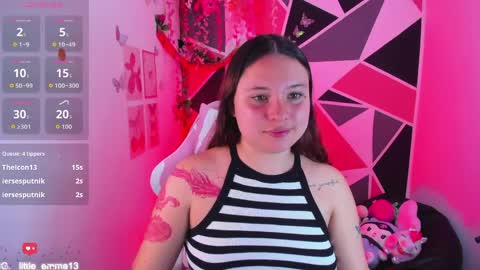 Snapshot of little_emma0 chatting on 04.25.26 Carol online show from 04.25.26